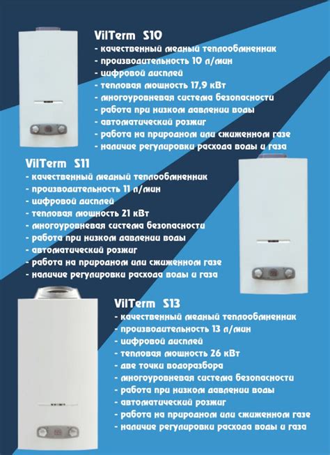 Vilterm S13 газовый проточный водонагреватель - купить в Санкт ...