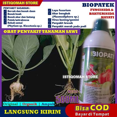 Jual Biopatek Ml Fungisida Bakterisida Hayati Obat Untuk Cara