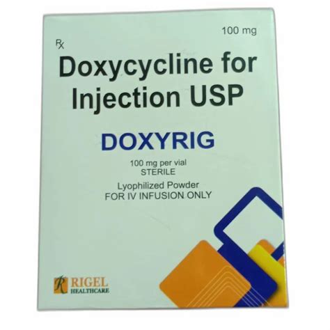 Mg Doxycycline Injection Usp At Rs Vial Doxy Injection In