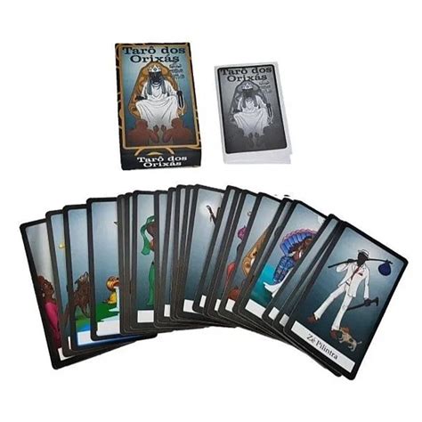 Baralho Tarô Dos Orixás 22 Cartas Tarot Esotérico Manual no Shoptime