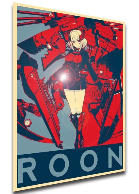 Poster Propaganda Azur Lane Roon Ma Eur Picclick Fr