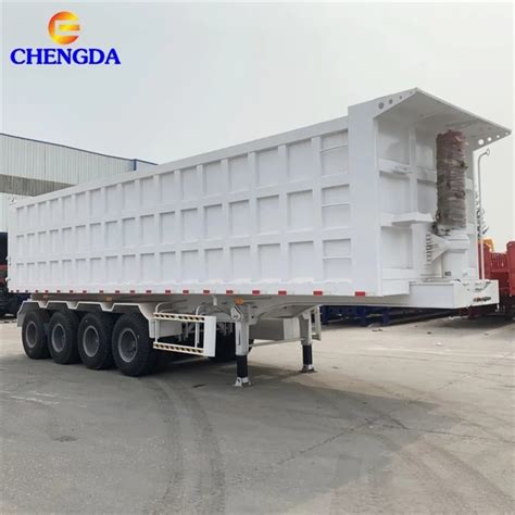 China Axle Steel End Dump Trailer Manufacturers And Factory Price