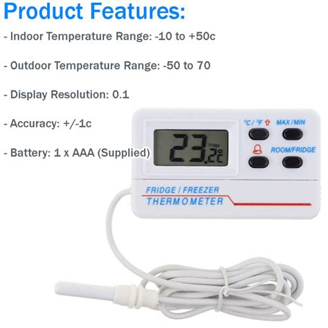 Temperature Log Book With Digital Max Min Thermometer World