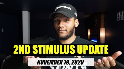 Stimulus Check 2 And Second Stimulus Package Update November 19 2020 Youtube