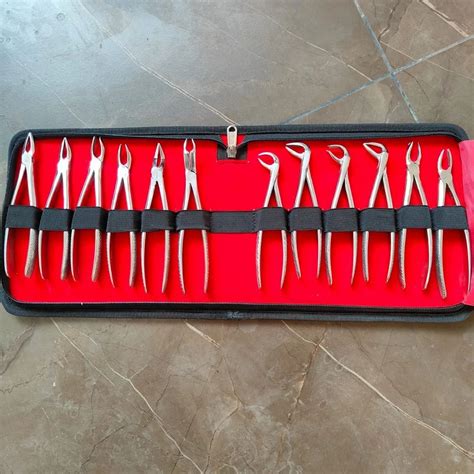 Stainless Steel Extraction Forceps Kit At Rs 5500kit एक्सट्रैक्शन