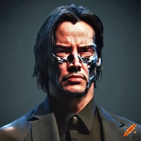 Keanu Reeves As Terminator On Craiyon