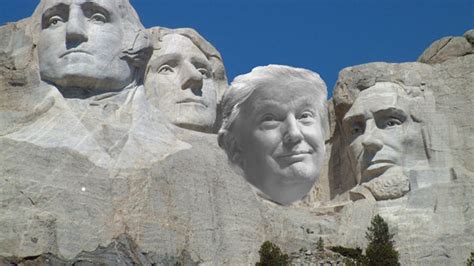 Petition · Put Donald Trumps Face On Mount Rushmore ·