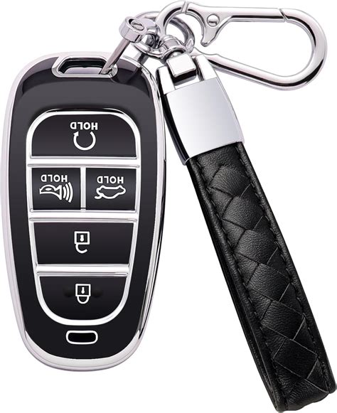 Amazon Kirsnda For Hyundai Key Fob Cover Case With Keychain Soft