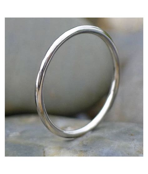 Pure Silver ring / Plain Silver Ring: Buy Pure Silver ring / Plain Silver Ring Online in India ...