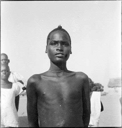 Portrait Of A Dinka Youth From The Southern Sudan Project