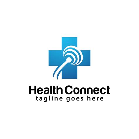 Premium Vector Health Connect Logo Design Template