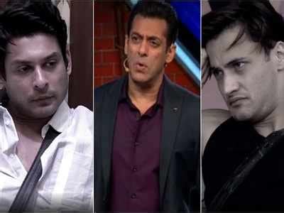 Bigg Boss Salman Lashes Out At Sidharth Shukla Tells Asim Riaz He