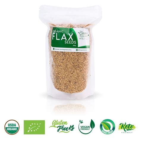 Organic Golden Flaxseeds G Kg Lazada Ph