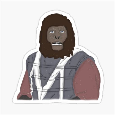 Soldier Ape Sticker For Sale By Vpittore Redbubble