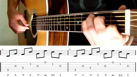 Acoustic Guitar Lesson Fingerstyle Technique For Beginners Easy