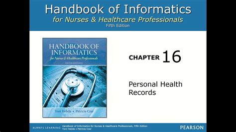 Cis 338 Health Information Systems Personal Health Records Youtube