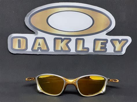 Culos Oakley Xx Metal Double X K Gold Dourada Lupa Vilao Penny