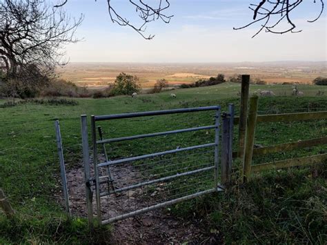 Gate Along A Bridleway On Bredon Hill Mat Fascione Cc By Sa