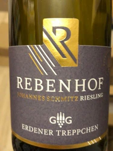 Rebenhof Johannes Schmitz Erdener Treppchen Johannes Schmitz Riesling