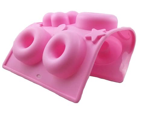 Astra Shop Nonstick Silicone Donut Pan Sakura Savarin Baking Bundt Cake