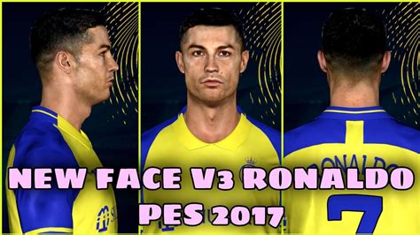 Pes New Face Mod V Cristiano Ronaldo Youtube