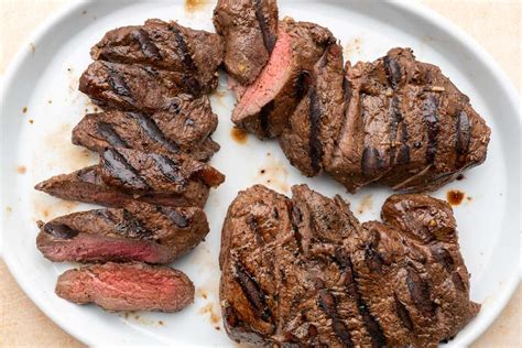 Grilled Lemon Garlic Elk Steaks Recipe