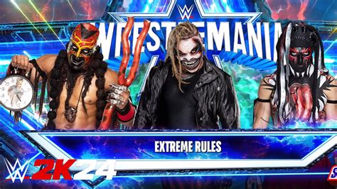 WWE 2K24 Demons Vs Demons The Fiend Vs Boogeyman Vs Demon Finn