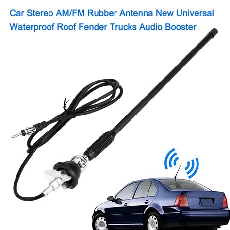 Car Stereo Am Fm Rubber Antenna New Universal Waterproof Roof Mast