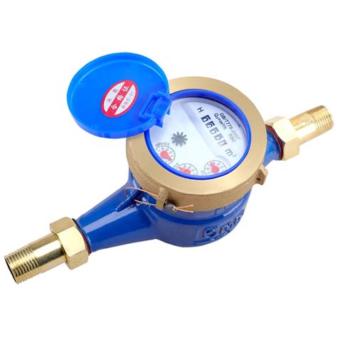 Brass Gauge Rotary Vane Multi Jet Cold Water Meter With High Quality