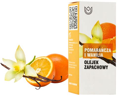 Olejek Zapachowy Pomara Cza I Wanilia Ml Naturalne Aromaty