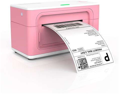 Pink Label Printer Munbyn 4x6 Thermal Label Printer For Shipping Packages And Small