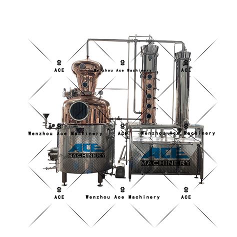 500 Gallon Copper Distillation Column Spirit Alembic Distiller Alcohol