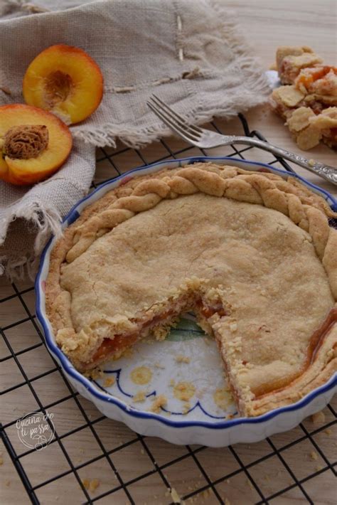 Peach Pie Torta Di Pesche Super Golosa Cucina Che Ti Passa Torta