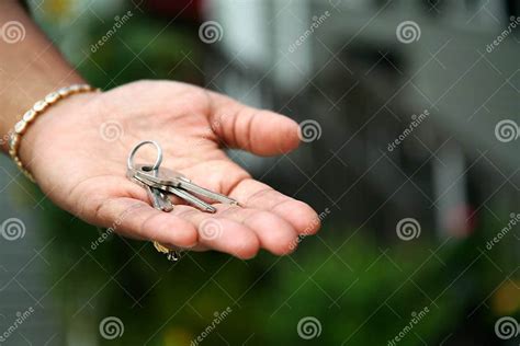 Handing Over The Keys Stock Image Image Of Cheap Buyer 1221815