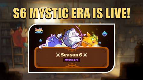 MGA GANAP SA S6 MYSTIC ERA AXIE ORIGINS YouTube