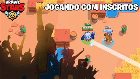 Subindo Muitos Trofeus Os Inscritos No Brawl Stars Youtube