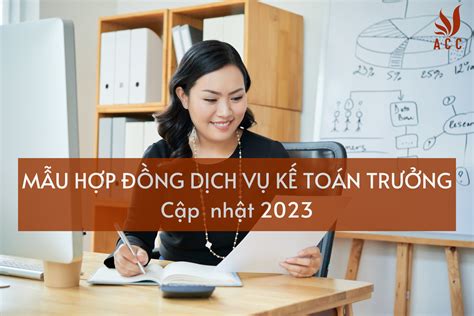 Mẫu hợp đồng dịch vụ kế toán trưởng năm 2023