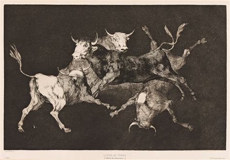 Francisco José De Goya Y Lucientes Al Toro Y Al Aire Darles Calle