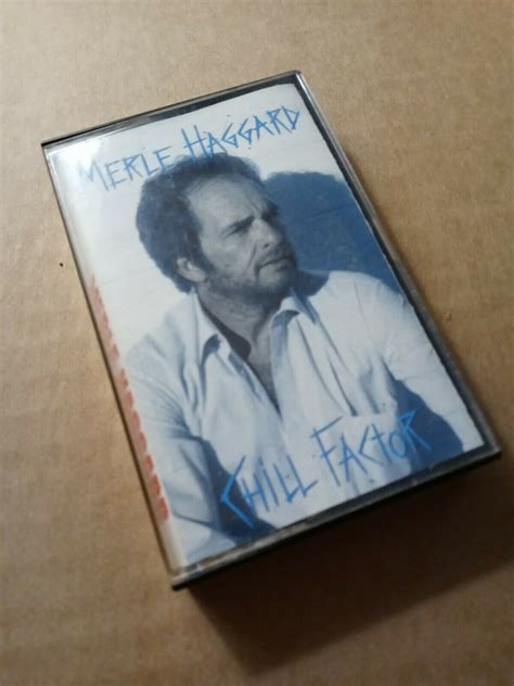 Merle Haggard Chill Factor Vintage Audio Cassette Tape Cassettes