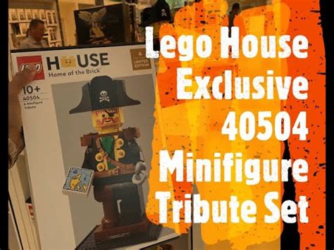 Lego House Exclusive Set A Minifigure Tribute Youtube