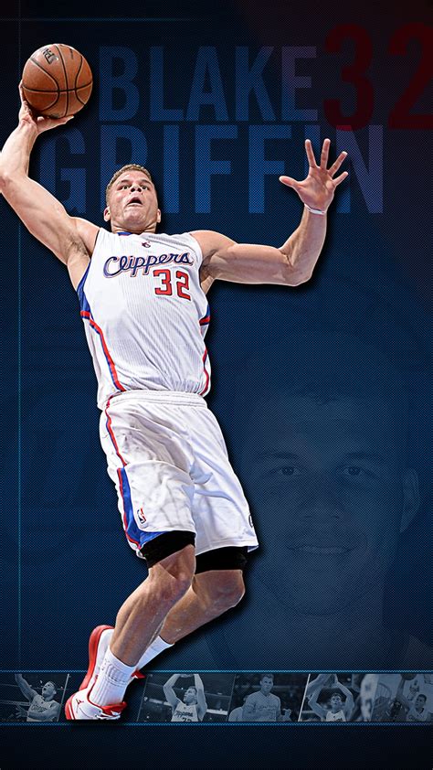 Blake Griffin Roster Tabs Los Angeles Clippers Blake Griffin Dunk