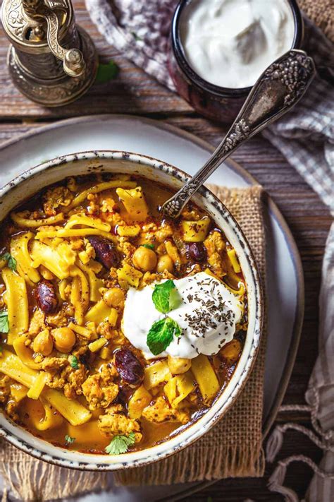 Afghan Chicken Noodle Soup Recipe Aush All Thats Jas