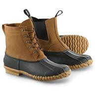 Guide Gear Side Zip Insulated Duck Boots Winter Snow Boots