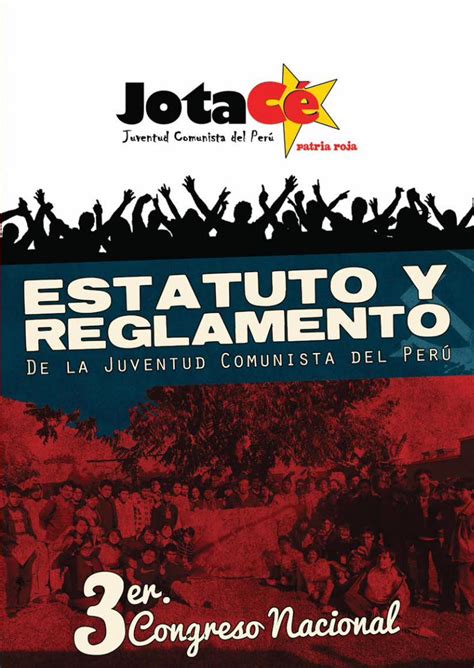 Pdf Estatuto Y Reglamento De La Juventud Comunista Del Perú Patria