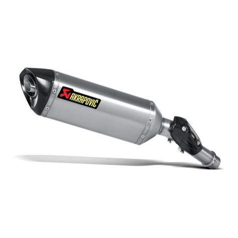 Kawasaki Versys Akrapovic Slip On Exhaust Titanium Carbon