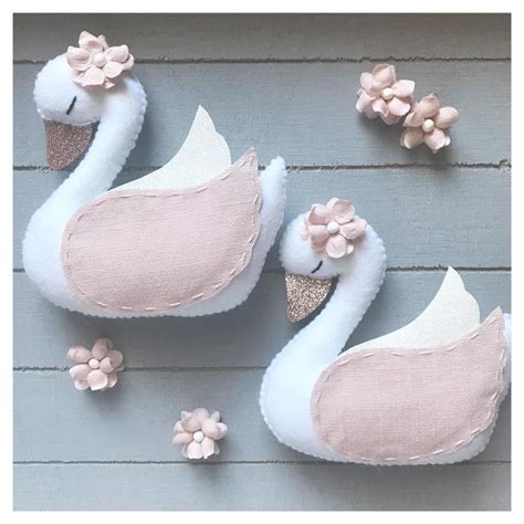 Swan Hanging Decoration For Baby Girl Princess Theme New Etsy