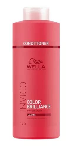 Acondicionador Wella Brillance 1000 Ml Suavidad Y Color Meses Sin