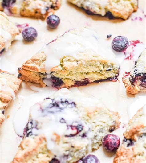 Soft And Tender Sourdough Lemon And Blueberry Scones Home Grown Happiness Sourdough Starter