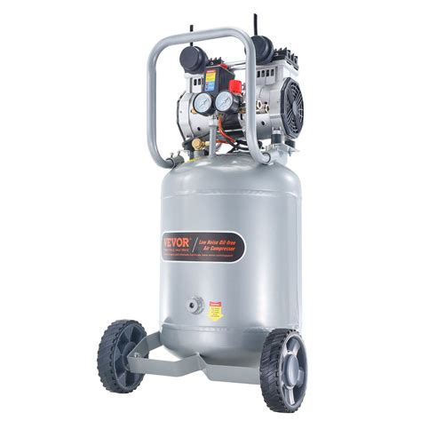 VEVOR Compresseur d Air Sans Huile 13 gallons 49 L Réservoir de