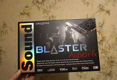Звуковая карта PCI-E Creative Audigy FX | Festima.Ru - Мониторинг ...